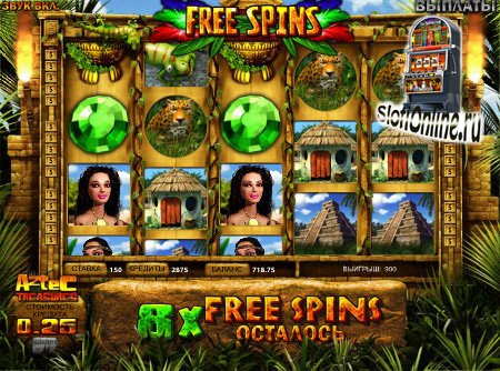 бесплатные игровые автоматы Сокровище Ацтеков