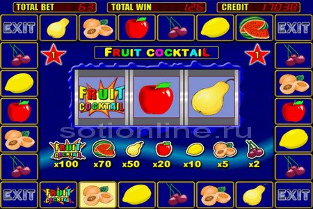 Fruit Cocktail Автоматы Игровые Онлайн