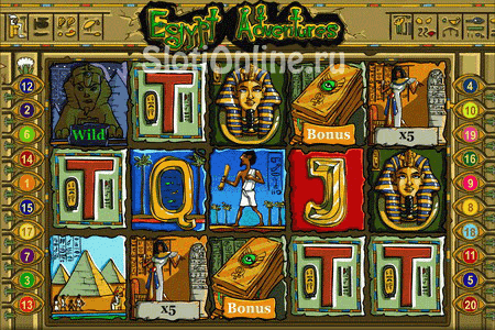 игровой автомат египет