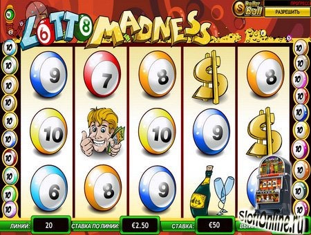 Lotto madness лото безумие — игровой автомат без регистрации калькулятор