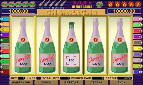 онлайн игровые автоматы шампанское